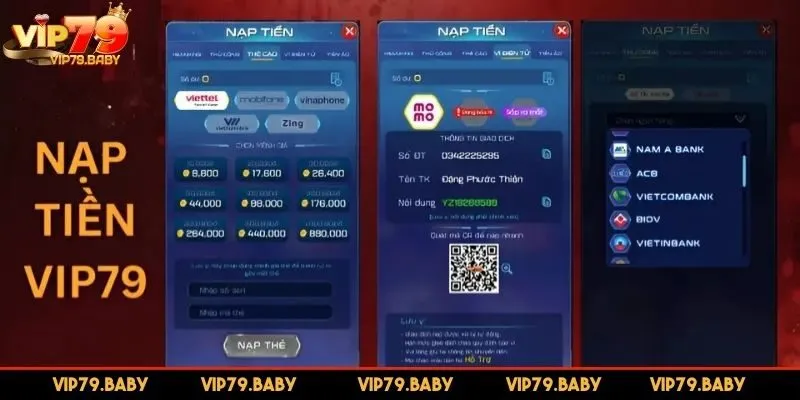 Nạp tiền tại sân chơi an toàn tuyệt đối