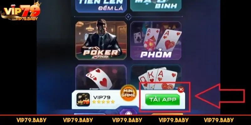 Tải app VIP79 và trải nghiệm nhiều tiện ích khác nhau